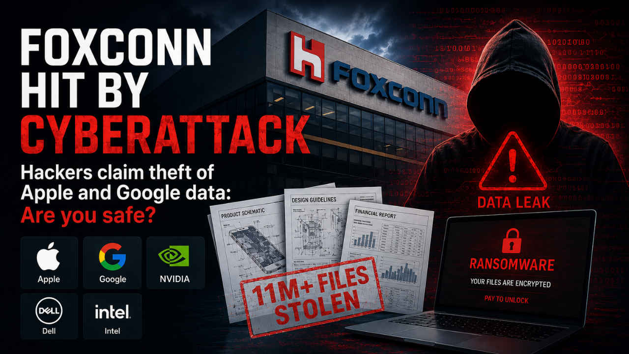 Foxconn hit by cyberattack, hackers claim theft of Apple and Google ...