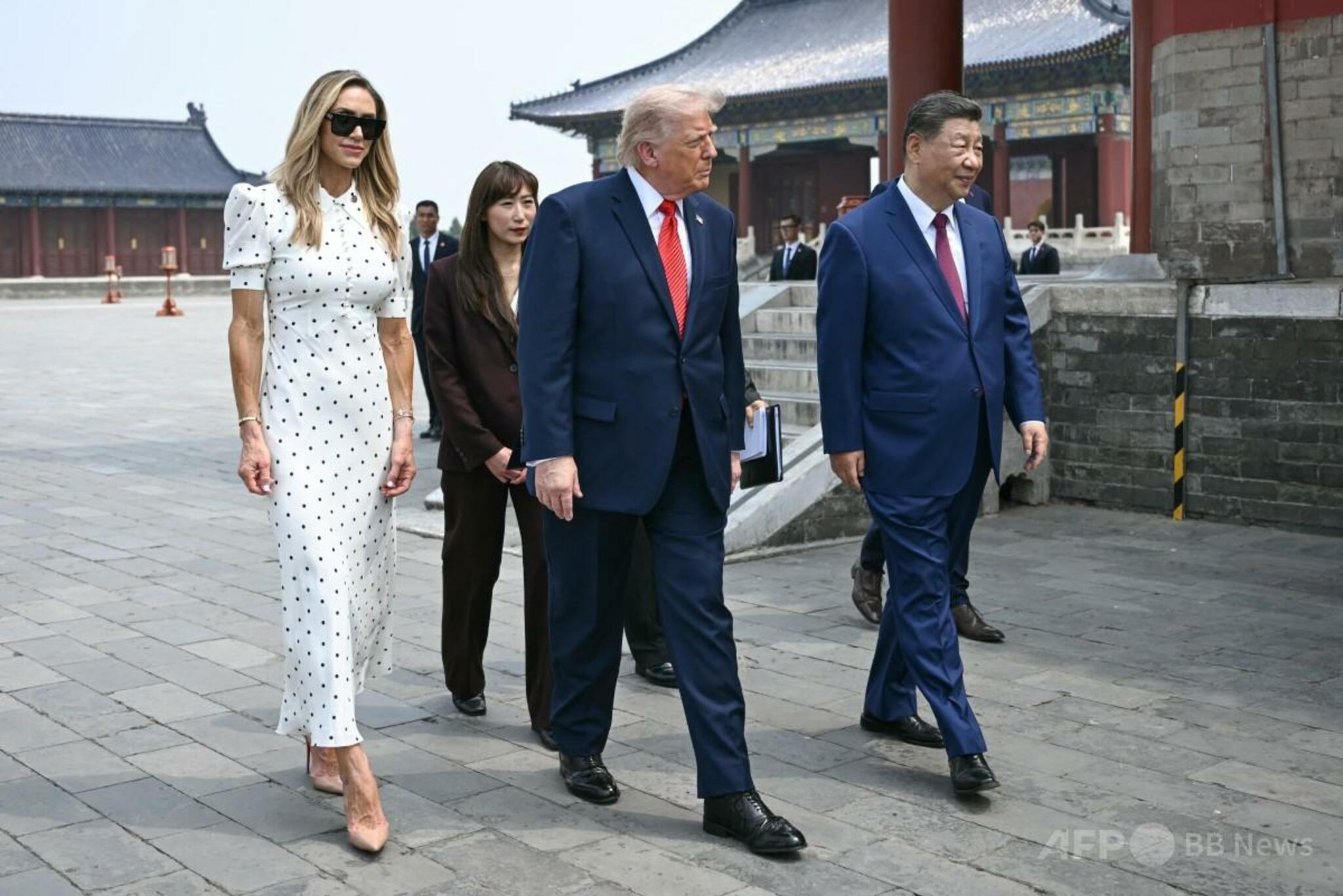 トランプ氏、習氏と天壇公園散策「中国は美しい」