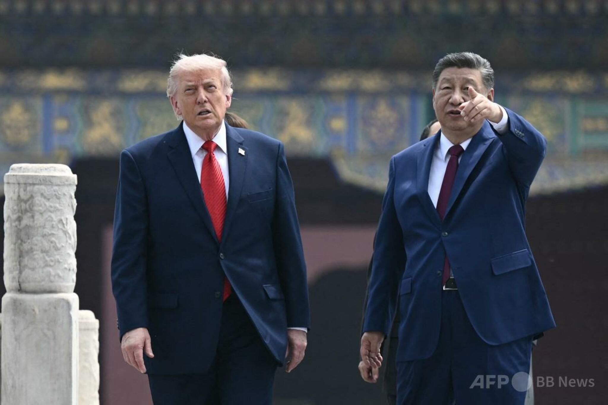 トランプ氏、習氏と天壇公園散策「中国は美しい」