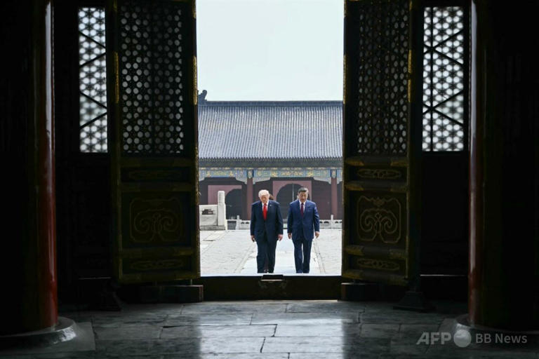トランプ氏、習氏と天壇公園散策「中国は美しい」
