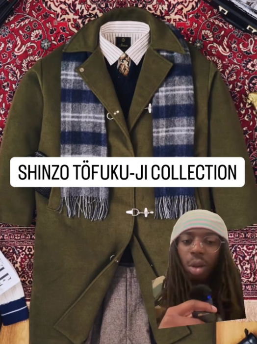 Shinzo formal streetwear: Wool trench breakdown