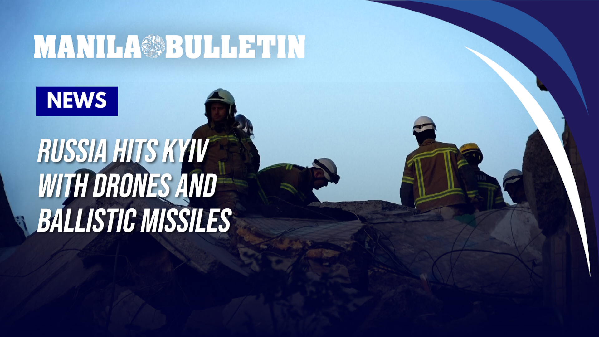 Russia hits Kyiv with drones and ballistic missiles, killing 1 and ...