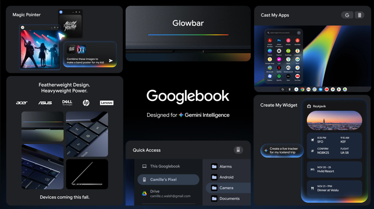 Googlebook looks promising, but one big laptop brand is conspicuously ...