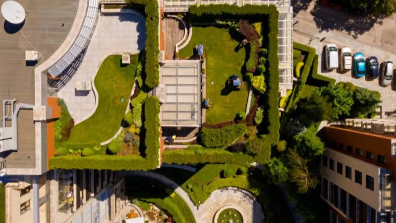 The 'cool roof garden' trend taking over Indian apartments: Here's how ... - Rooftop Gardens Apartments