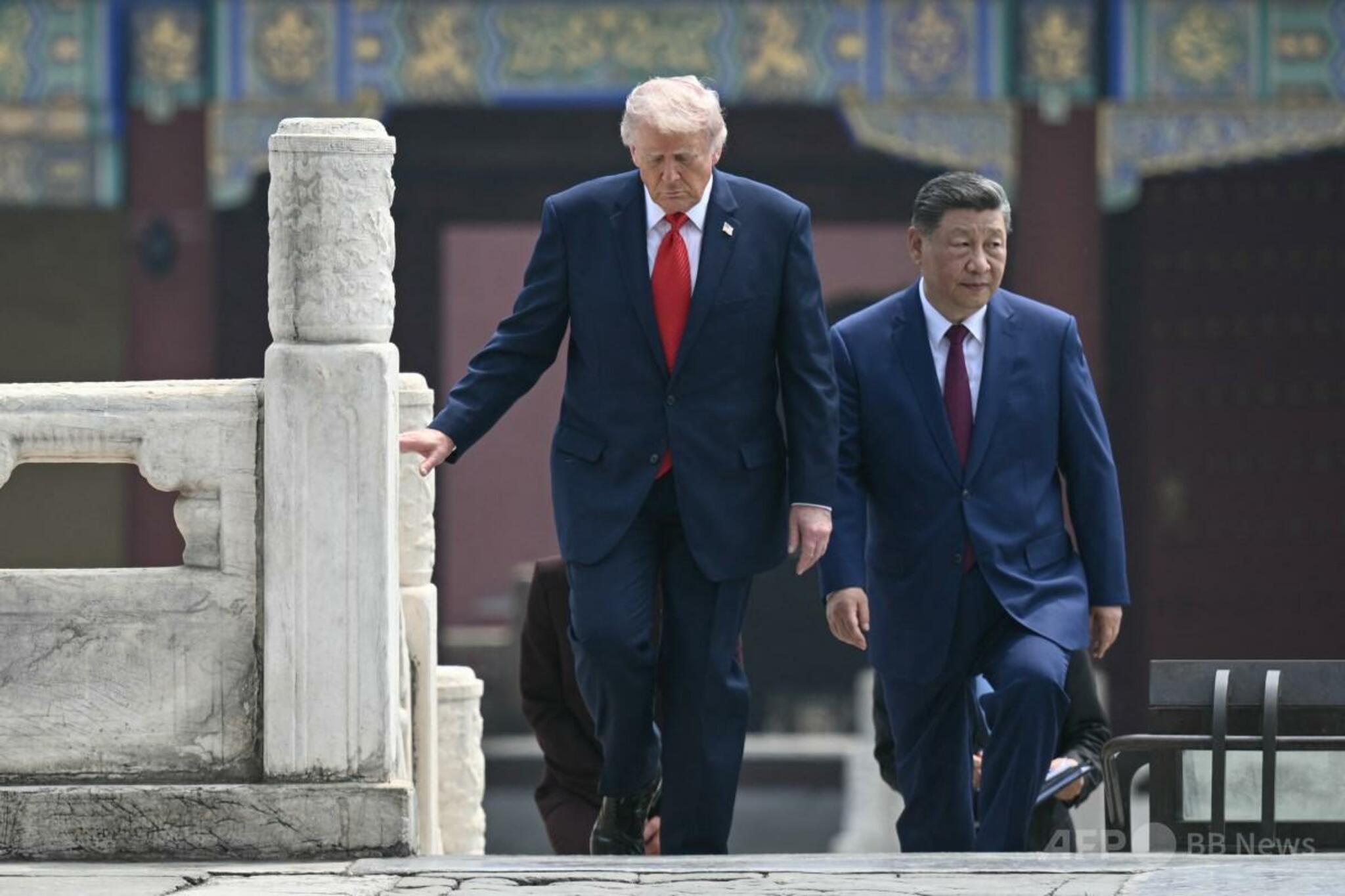 トランプ氏、習氏と天壇公園散策「中国は美しい」