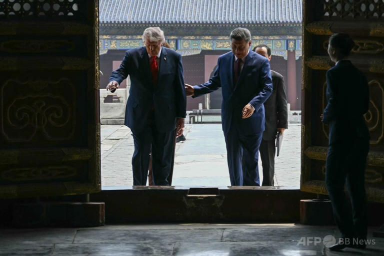 トランプ氏、習氏と天壇公園散策「中国は美しい」