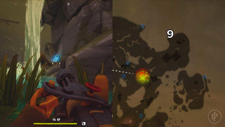 All jungle grave locations in Far Far West