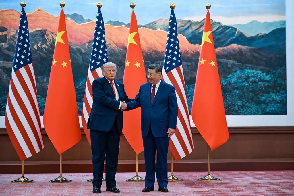 美中元首互捧! 川普讚習近平「偉大領導人」