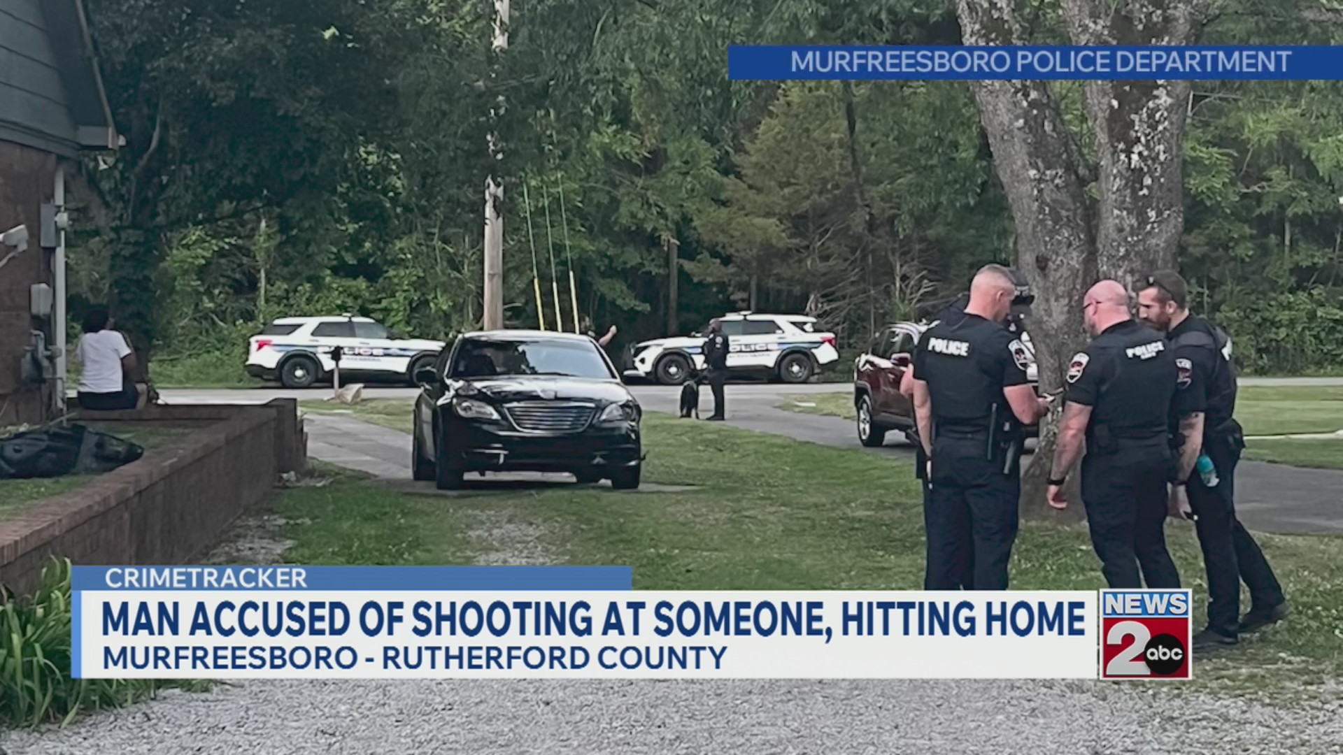 Man accused of shooting at someone, hitting home in Murfreesboro