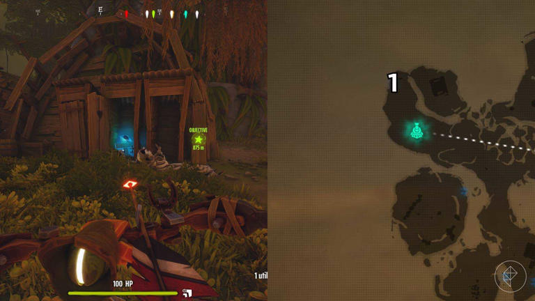 All jungle grave locations in Far Far West