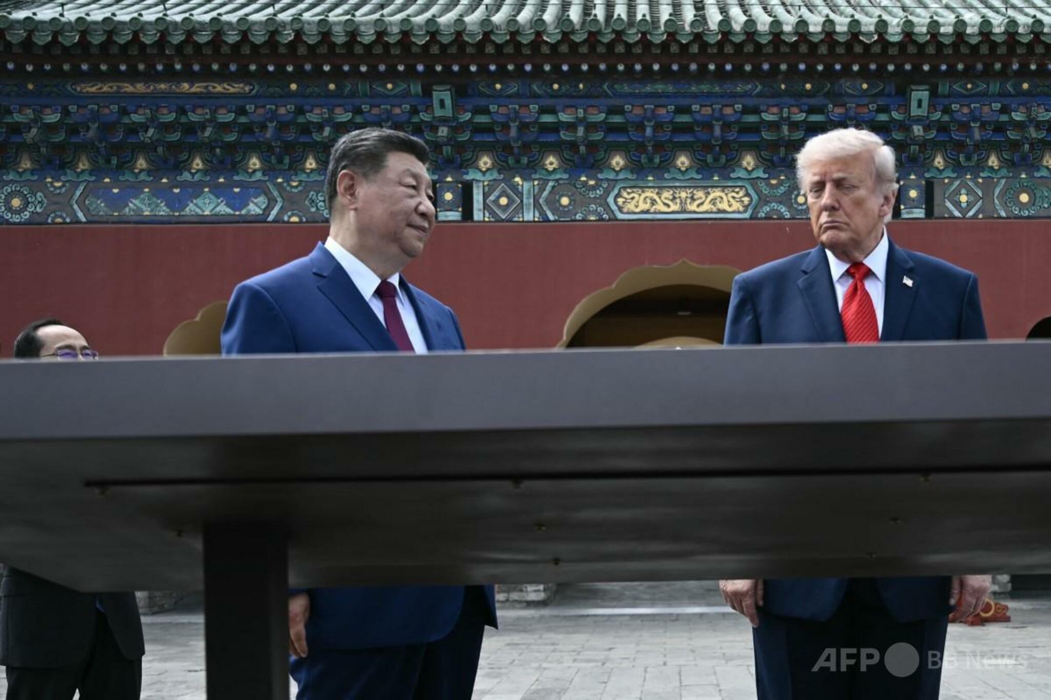 トランプ氏、習氏と天壇公園散策「中国は美しい」