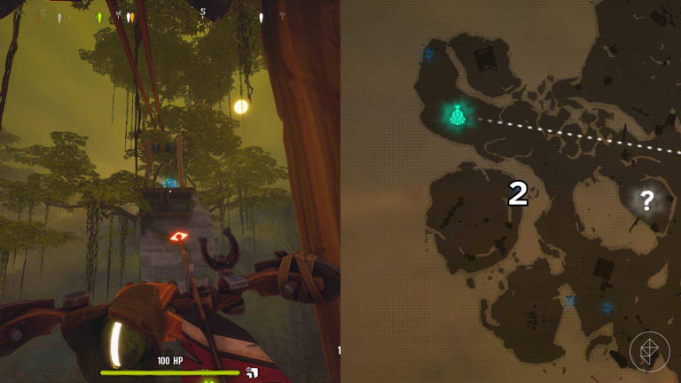 All jungle grave locations in Far Far West