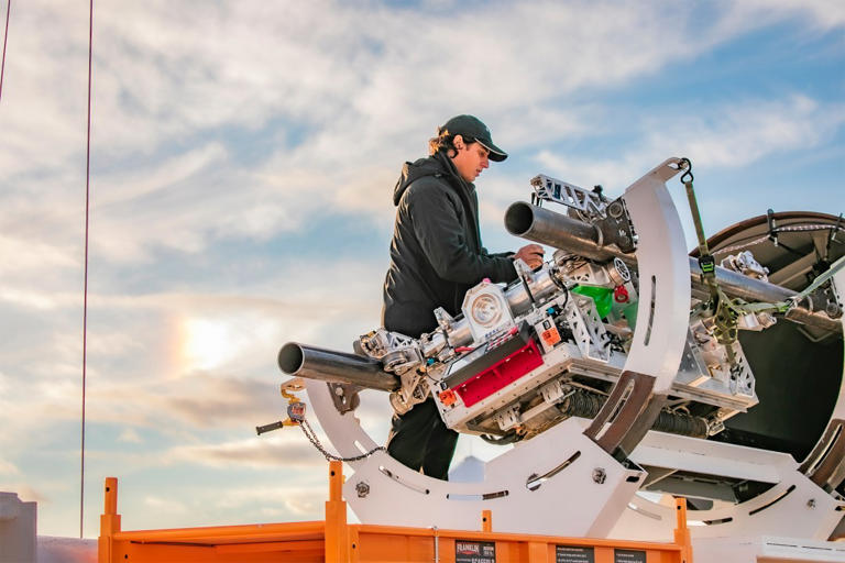 Third hyperloop speed record set in Pueblo