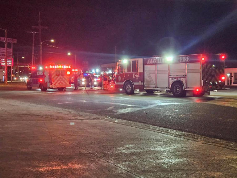 Crews working incident on Grand and SE 11th Street in Amarillo ...