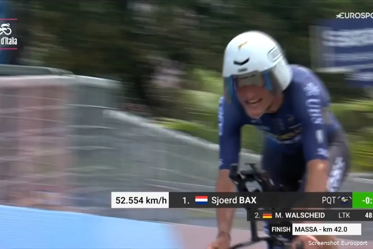 This is how Sjoerd Bax suddenly became the surprise in the Giro time ...