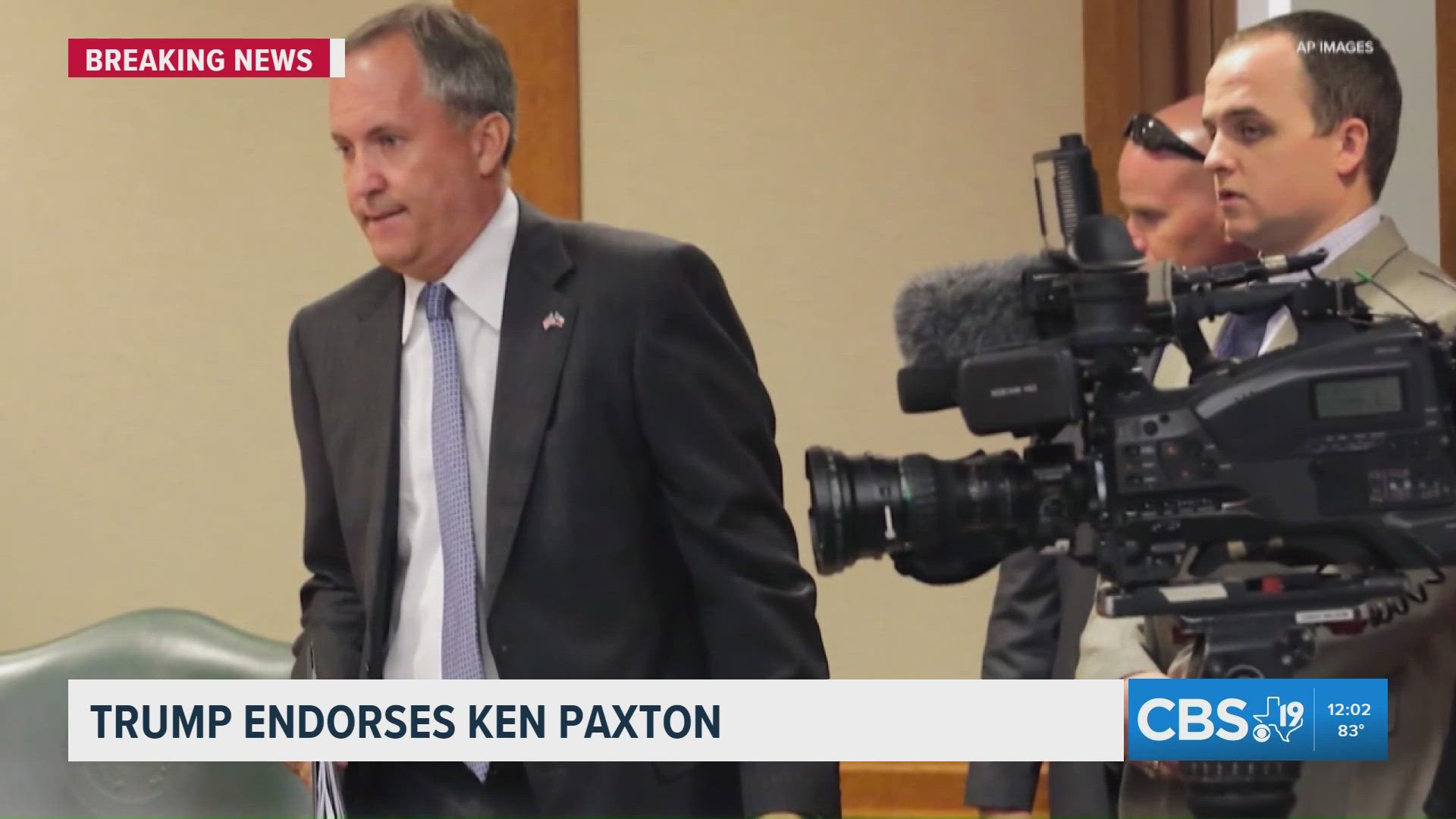 President Donald Trump backs Ken Paxton in high-stakes Republican US ...