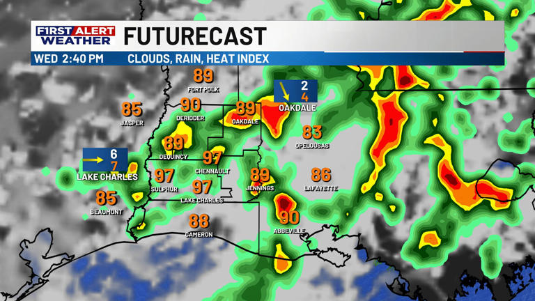 First alert forecast: Multiple rounds of showers possible through early ...