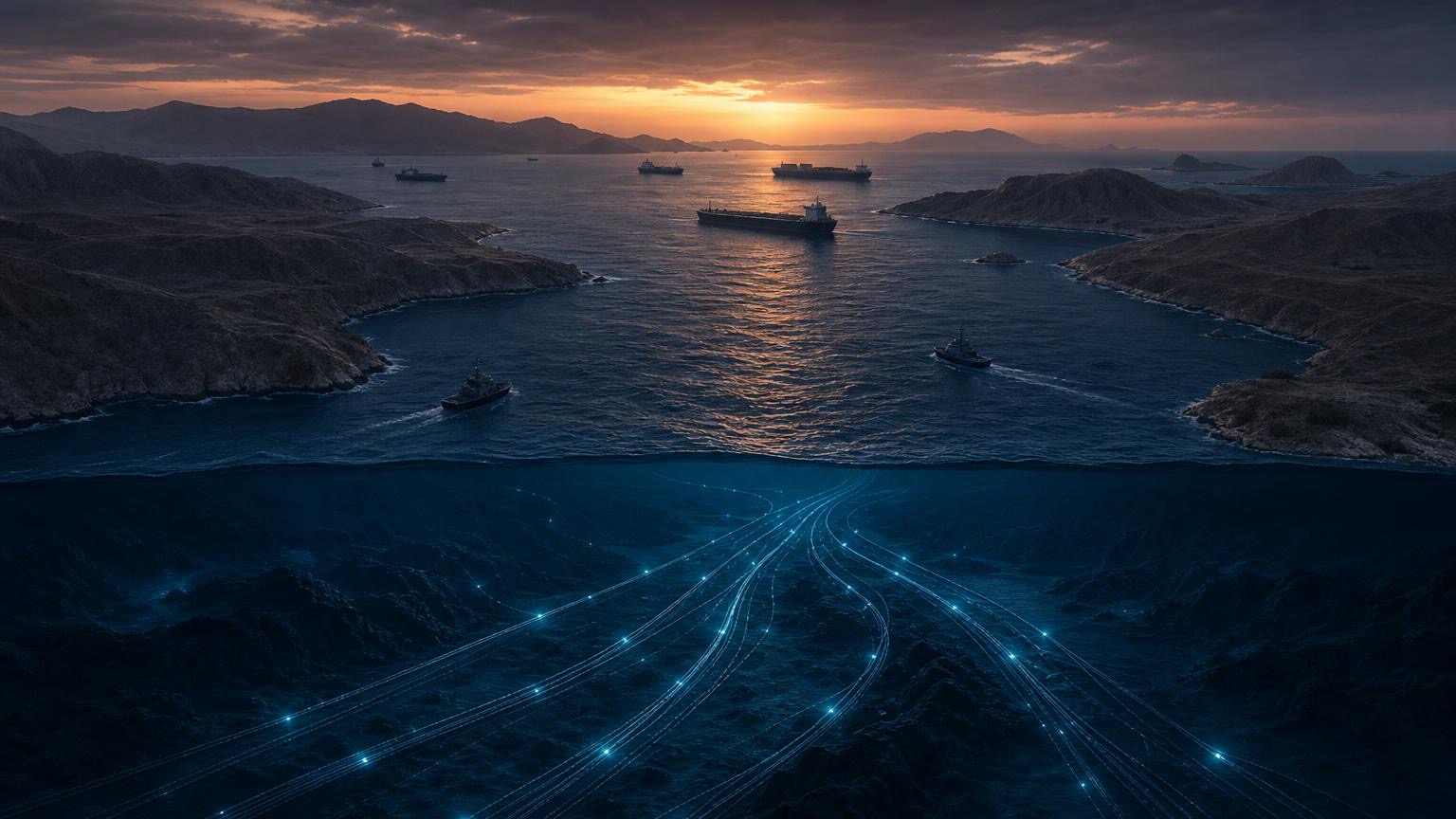 Iran threatens Hormuz internet cables with permit and toll plan
