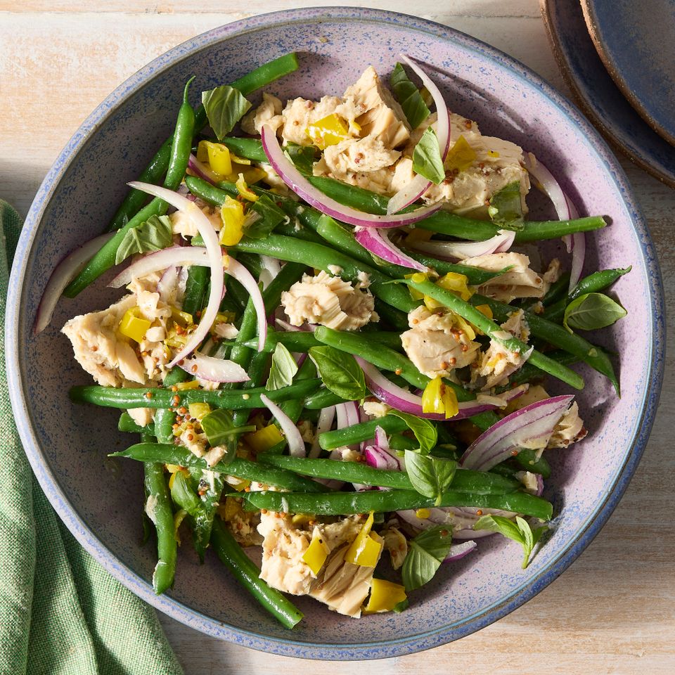 A recipe image of Green Bean & Tuna Salad.