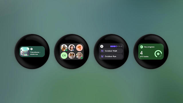 Google is bringing widgets to your watch with Wear OS 7