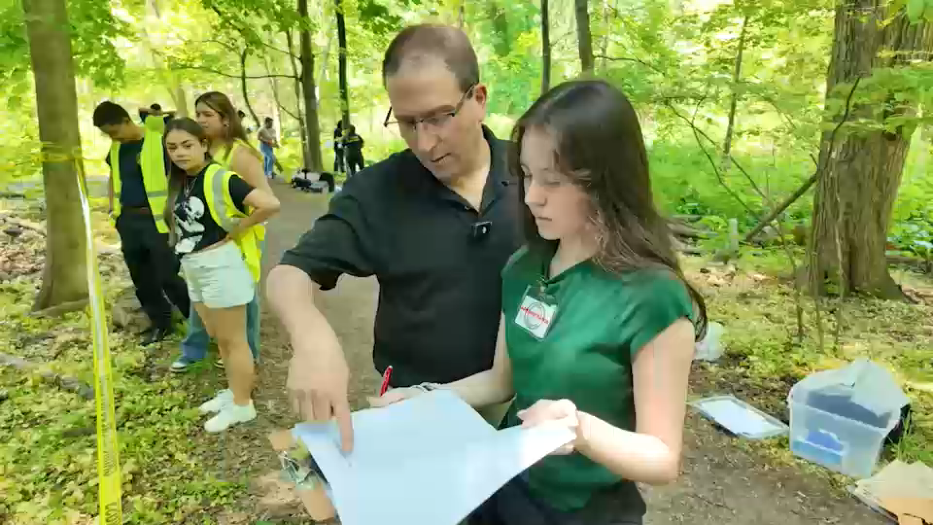 New Rochelle forensics teacher retires after 28 years with final field exam