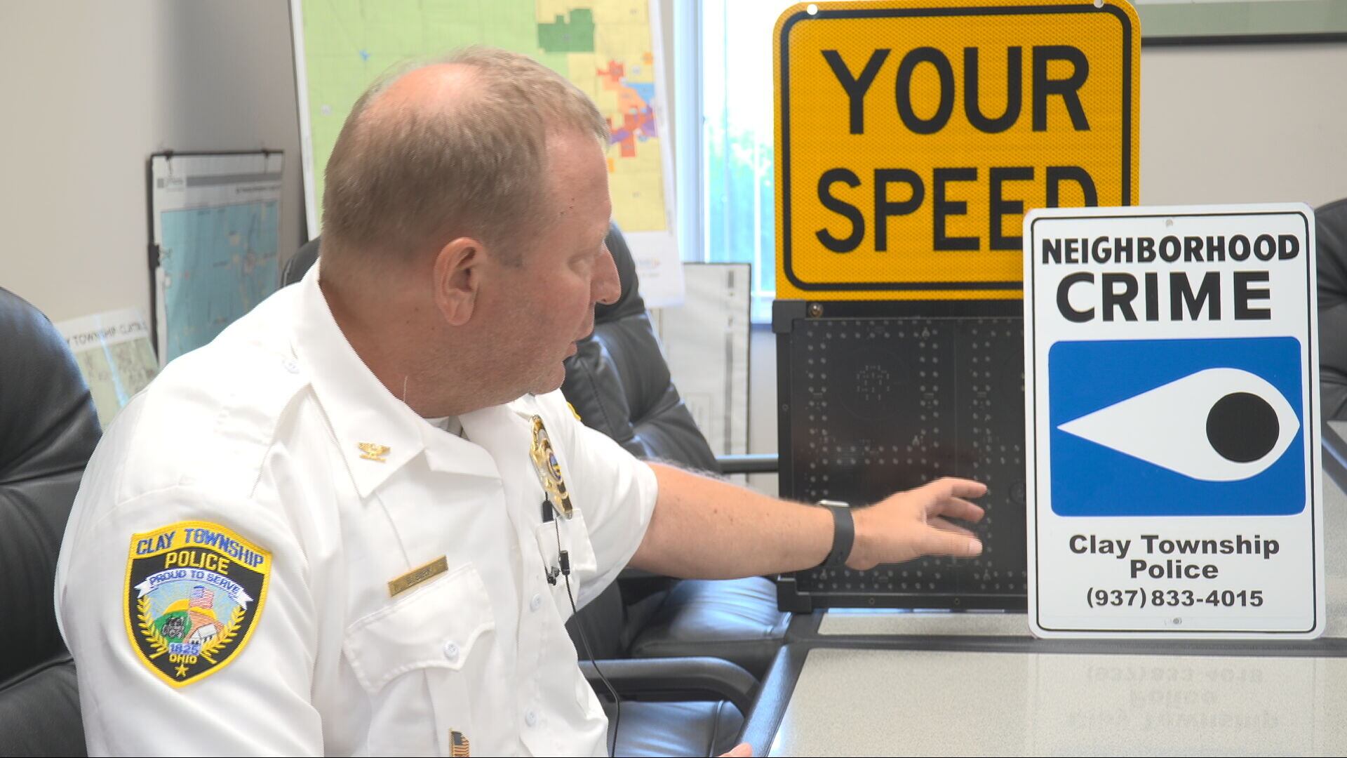 Speeding concerns prompt Clay Township police to install 15 new signs