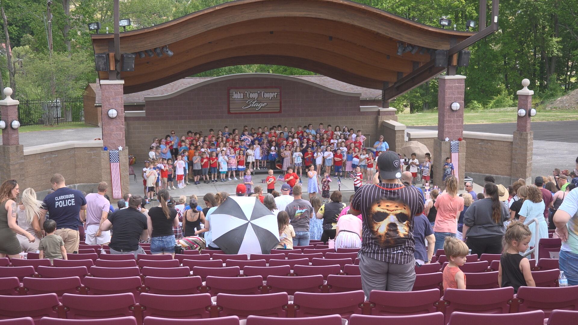Nutter Fort Elementary first graders perform annual America program