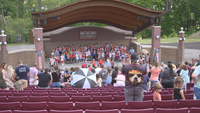 Nutter Fort Elementary first graders perform annual America program