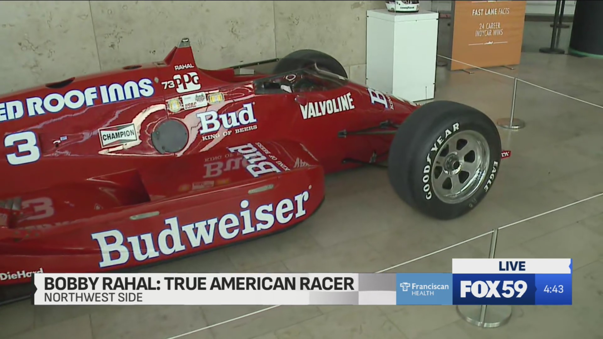 Documentary on Bobby Rahal to premiere Tuesday