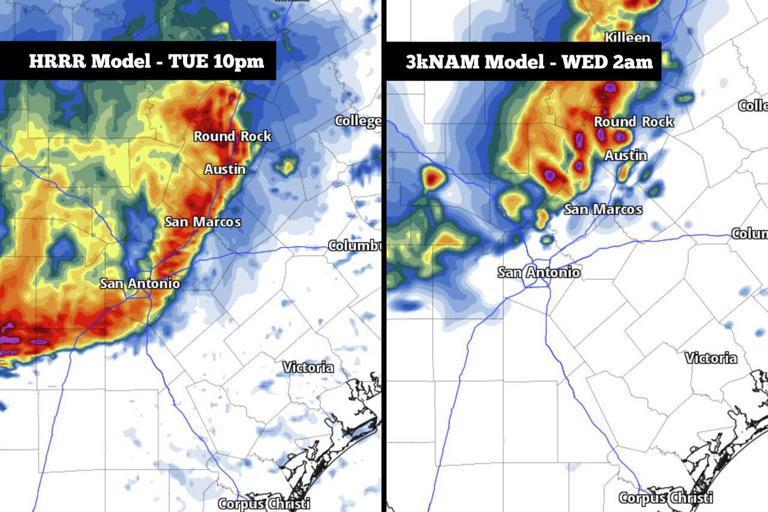 Strong storms may bring damaging winds to South Texas tonight. Here's ...