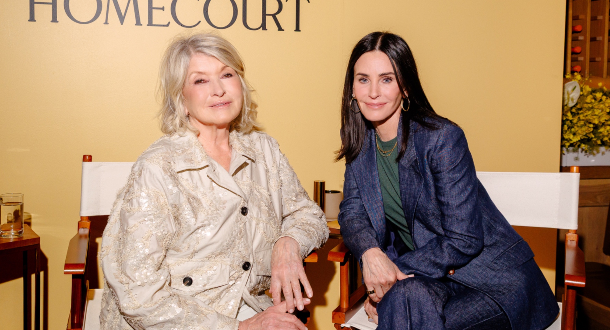 Martha Stewart and Courteney Cox chat Elm Biosciences and Homecourt