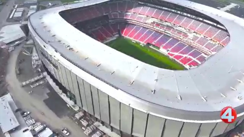Construction of new Highmark Stadium reaches new milestone