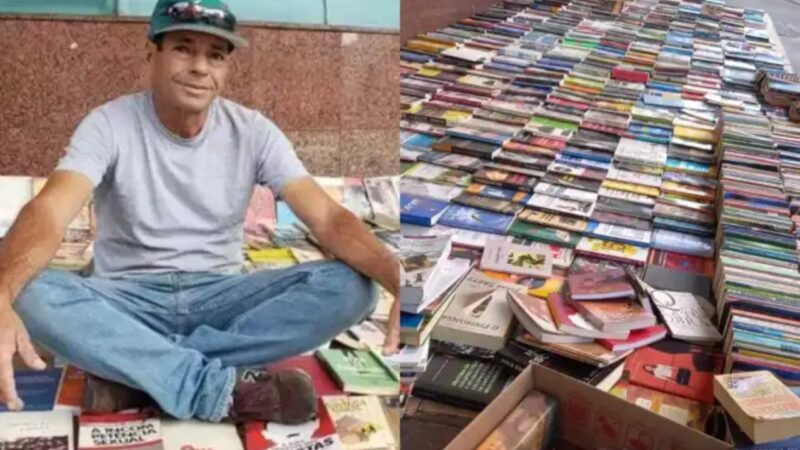 Morre Odilon Tavares, livreiro que transformou calçada de BH