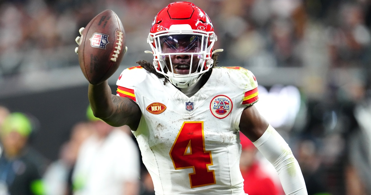 Report: Chiefs WR Rashee Rice underwent knee surgery that will sideline ...