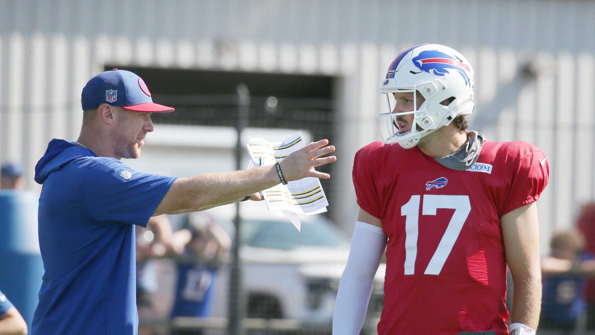 Josh Allen good to go in offseason workouts