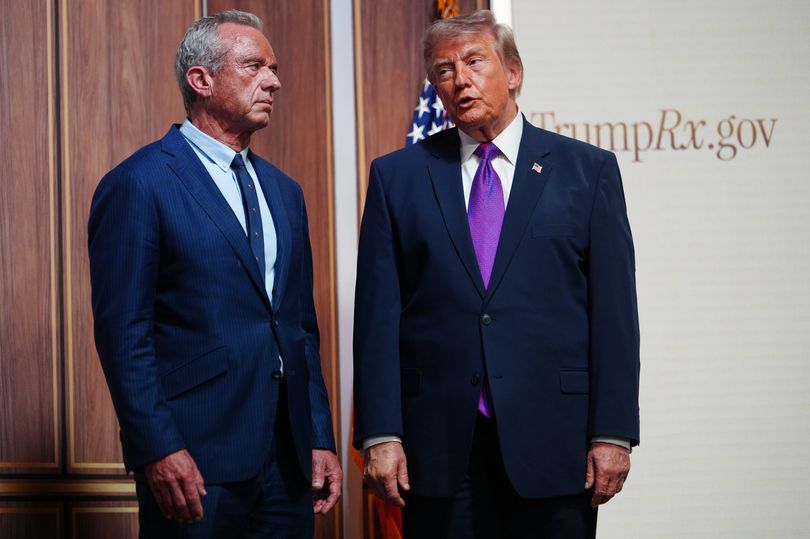 Worries about RFK Jr.'s health soar as his hands are captured next to ...