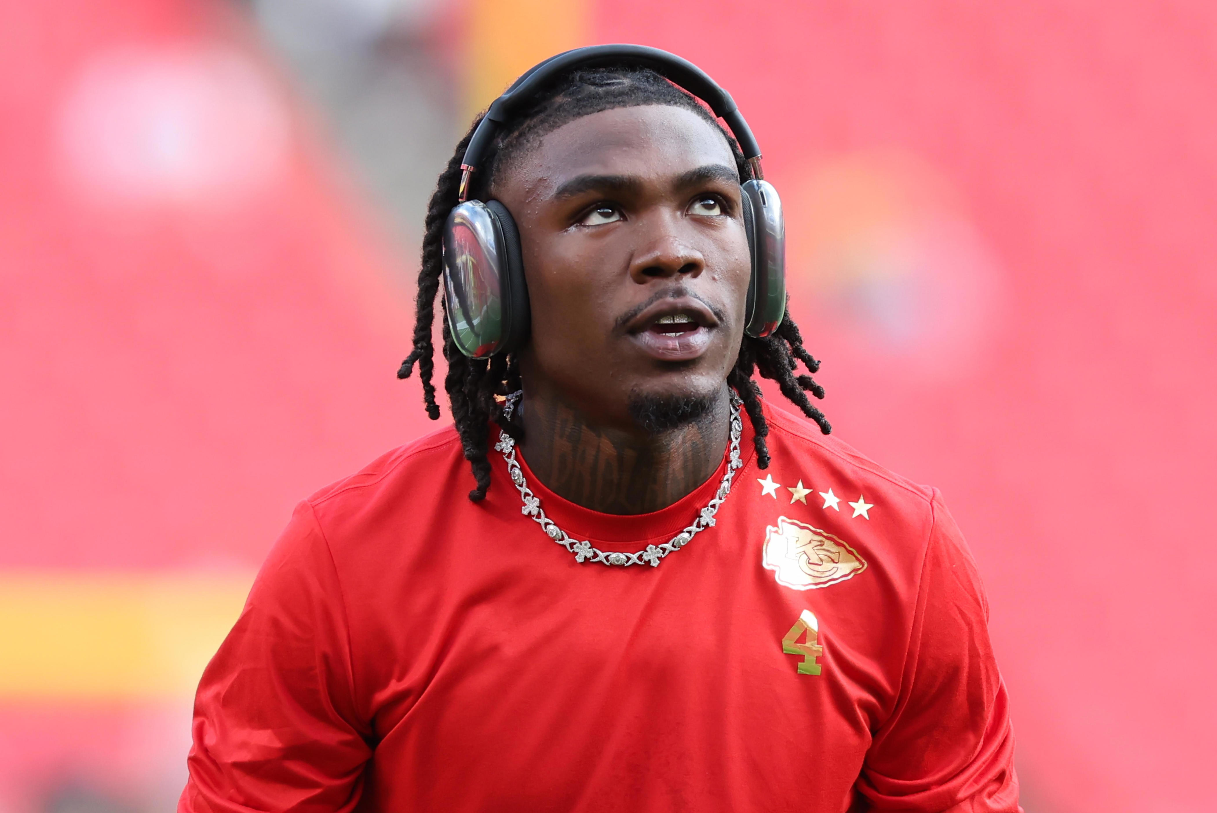 Chiefs’ Rashee Rice had clean-up surgery on knee, sidelined '2 months'