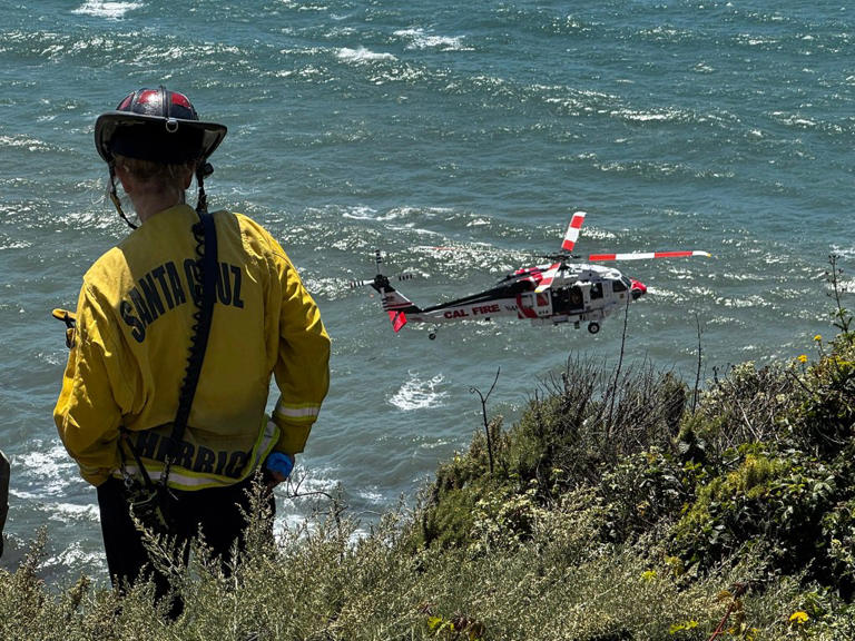 Driver dies after plunging 500 feet off cliff along an iconic ...