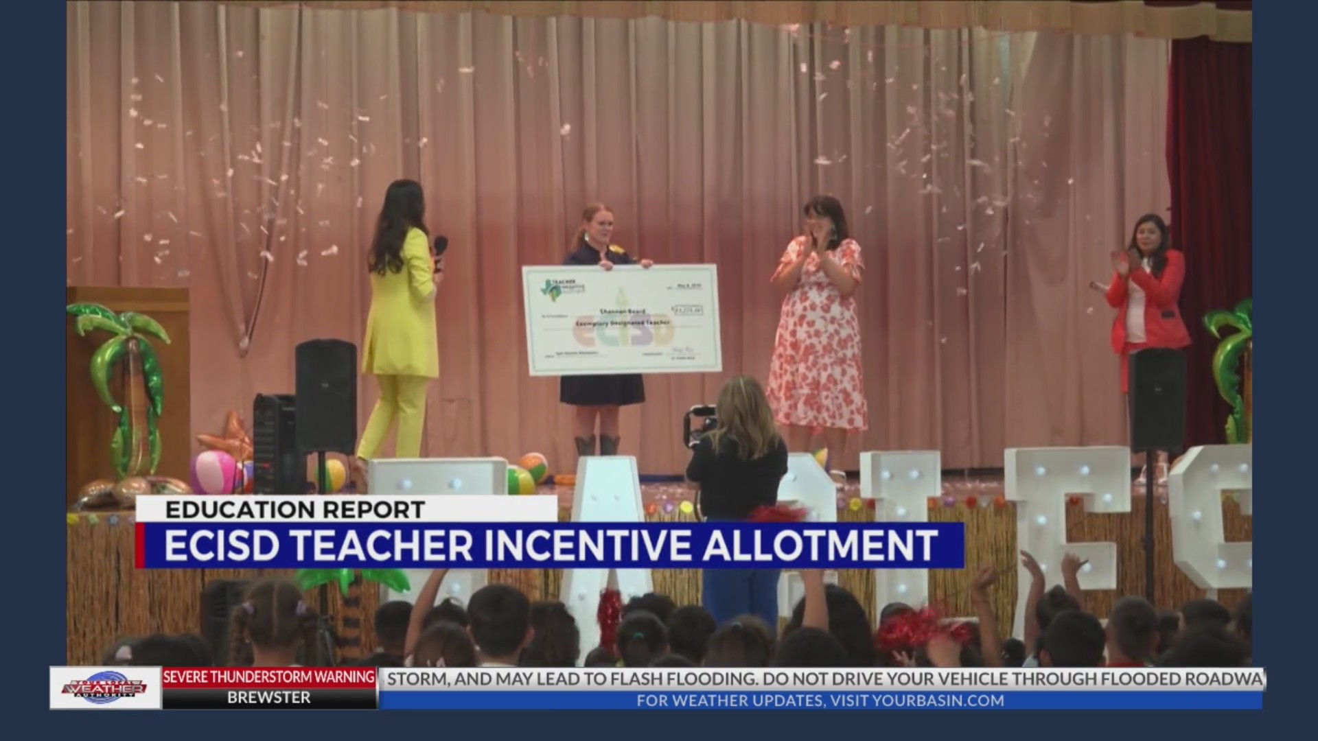 Ector County ISD awards teachers with performance-based checks