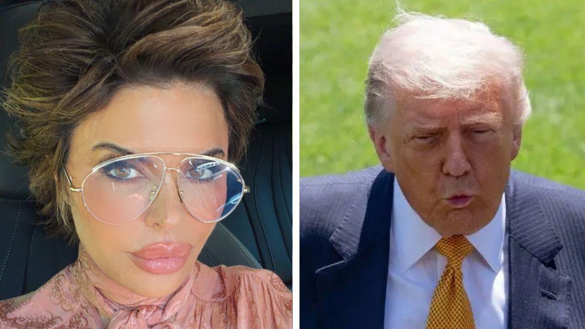 Outraged Lisa Rinna compares Donald Trump to Hitler as she slams DOJ ...