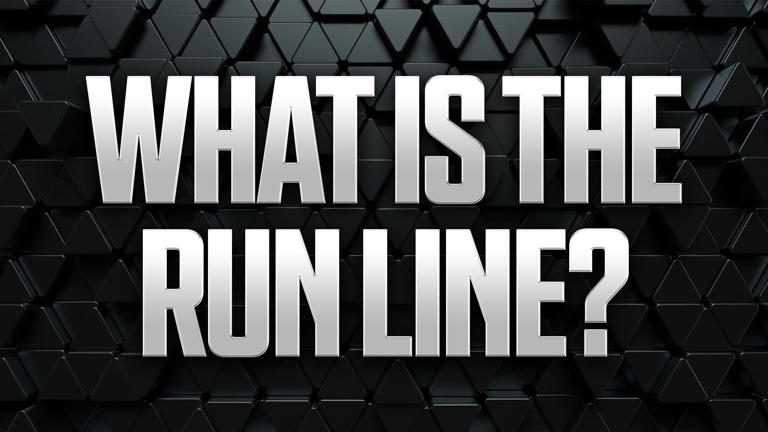What is the run line in baseball betting?