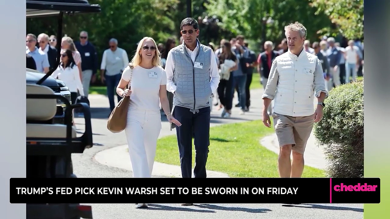 Trump’s Fed pick Kevin Warsh set to be sworn in on Friday