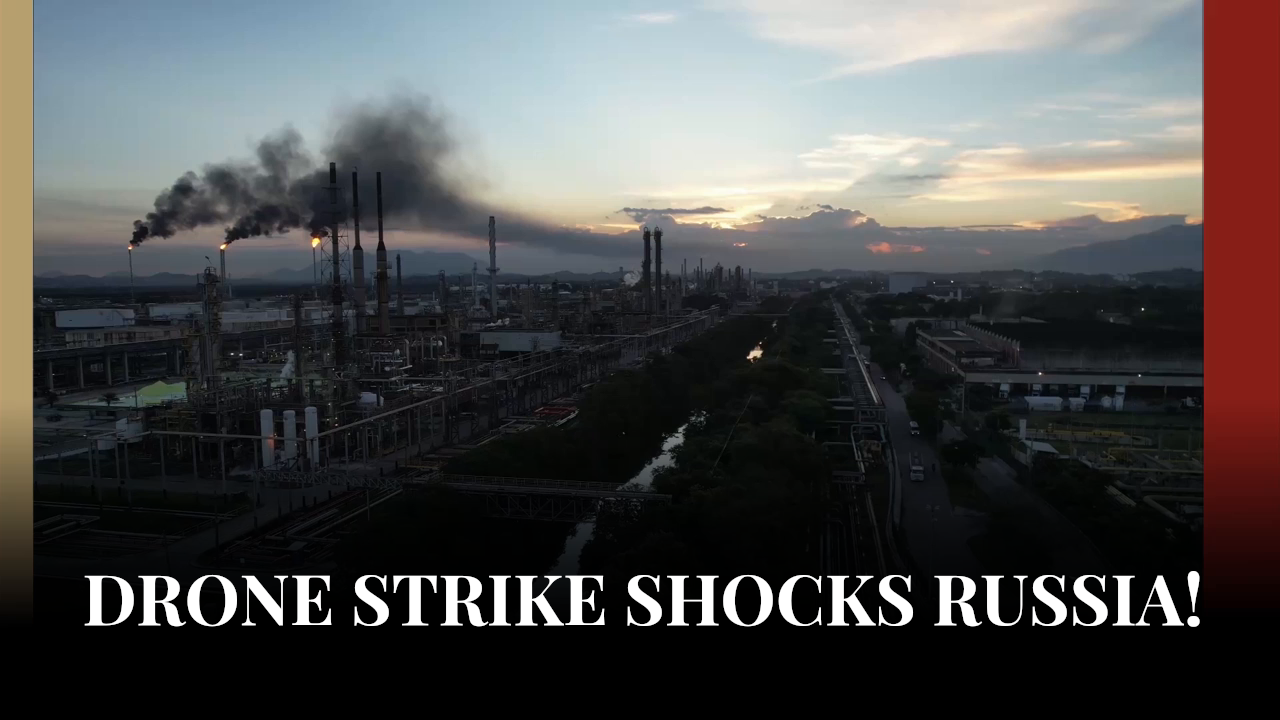 Drones strike one of Russia's largest oil refineries