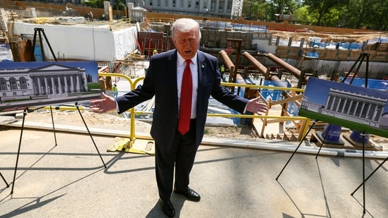 Donald Trump says $400 million White House ballroom will act as 'shield ...