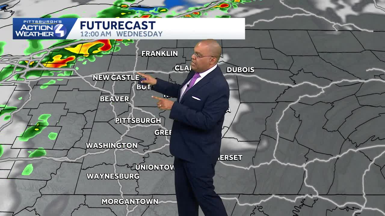 May 19 forecast: More rain and storms tonight north of Pittsburgh