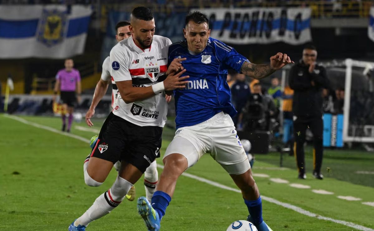Sao Paulo vs. Millonarios HOY: ¿Qué canal pasa el partido de la Copa ...