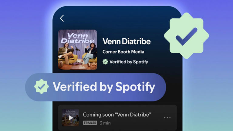 Spotify is launching verification badges for podcasts to help listeners ...