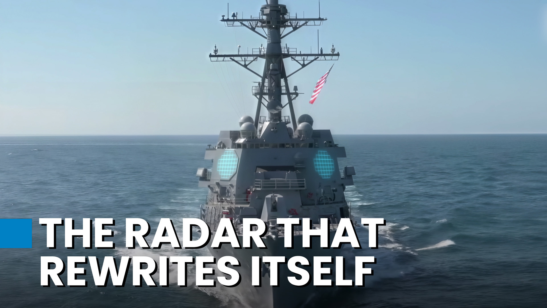 The radar that rewrites itself