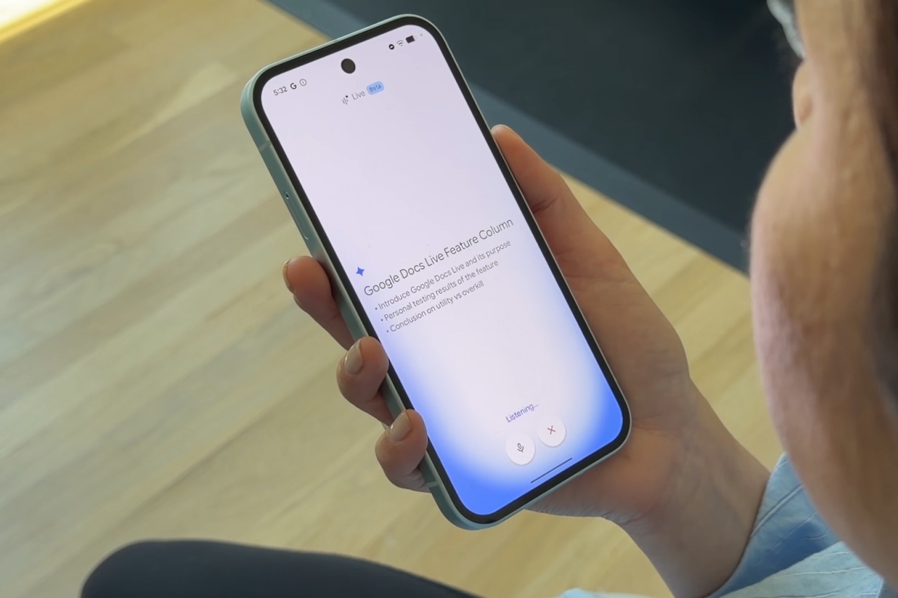 There's a new way to create Google Docs with your voice. Watch me try it.