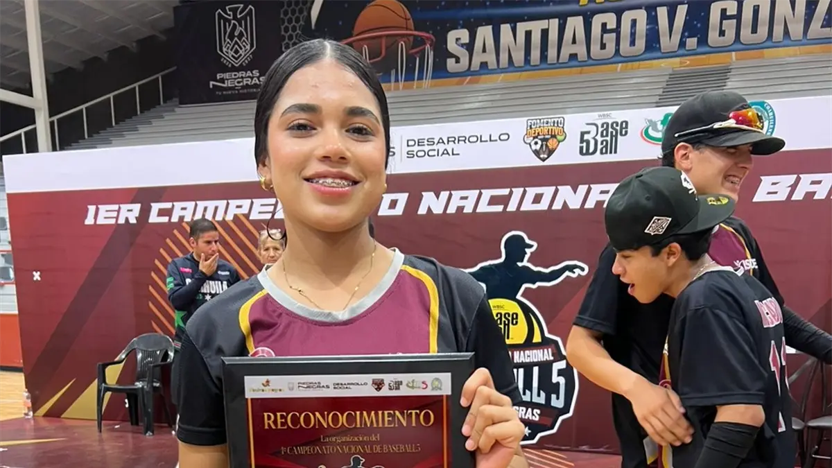 El beisbol five le cambió la vida: Verónica, la joven de Navolato que ...